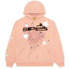 Spider Letter Prints Hoodies